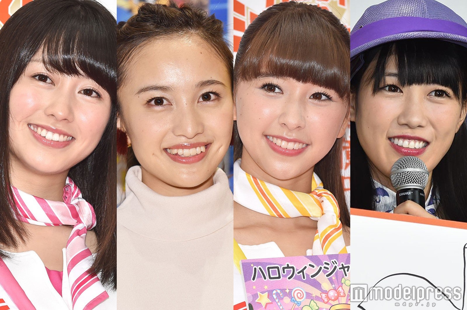 佐々木彩夏、百田夏菜子、玉井詩織、高城れに （C）モデルプレス