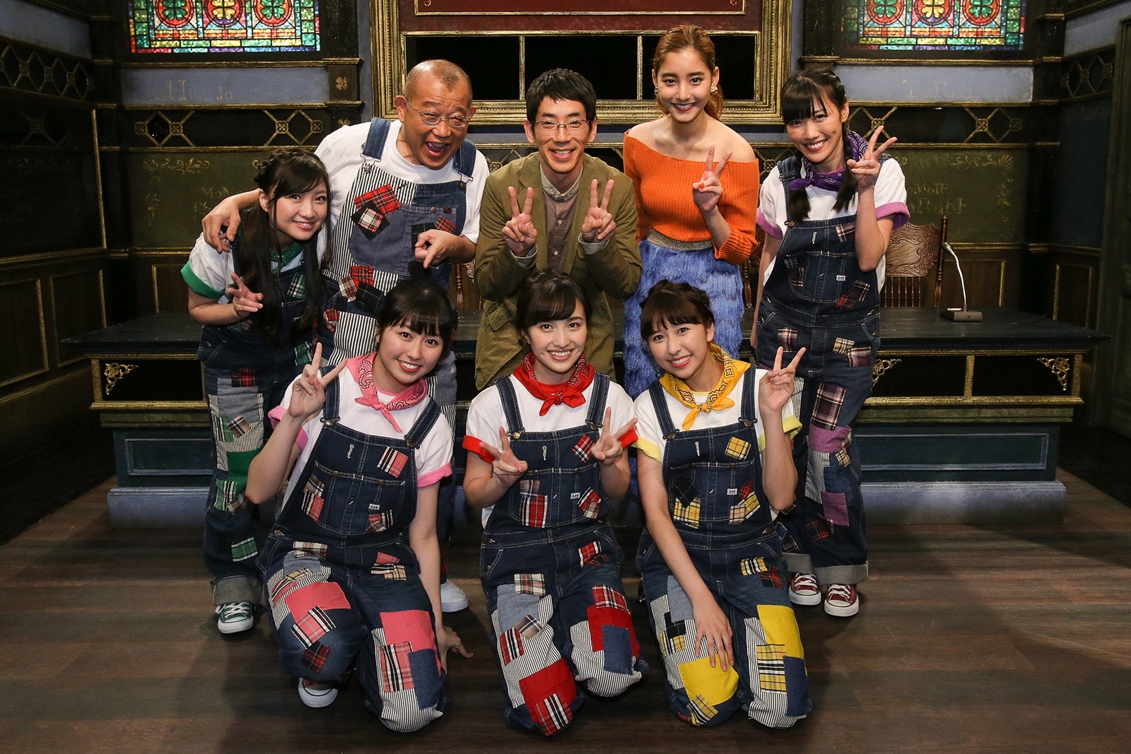 新木優子とももクロがテレビ初共演（C）関西テレビ