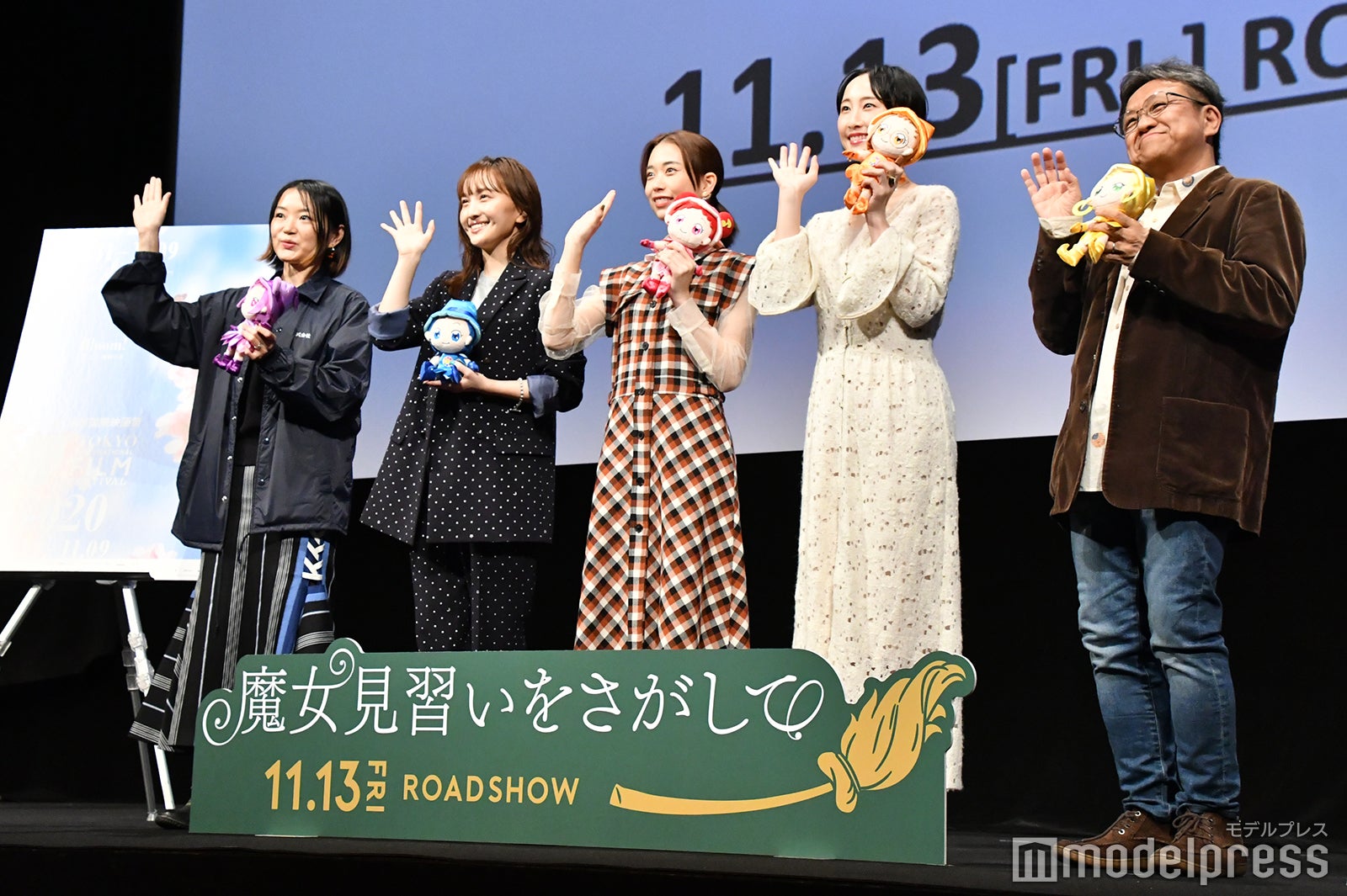 鎌谷悠監督、百田夏菜子、森川葵、松井玲奈、佐藤順一監督 （C）モデルプレス