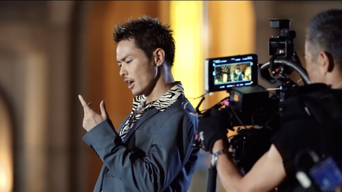 三代目 J SOUL BROTHERS from EXILE TRIBE「SCARLET feat. Afrojack」MVのメイキング映像より（画像提供：LDH JAPAN）